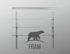 Ограждение № 4 с боковым креплением