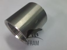 Муфта нержавеющая Ду 40 (1 1/2") 